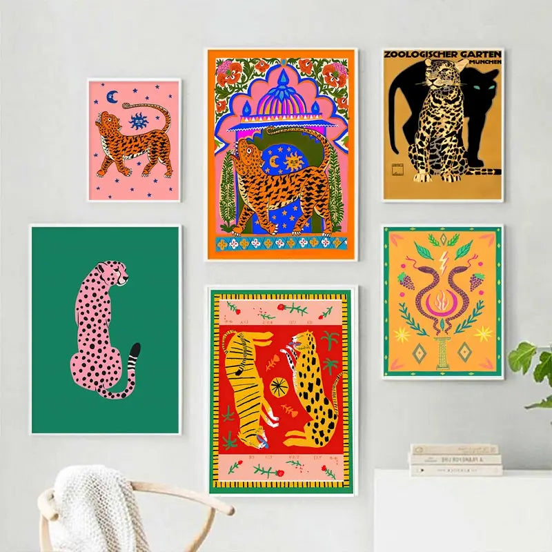 Poster Jungle Abstraite