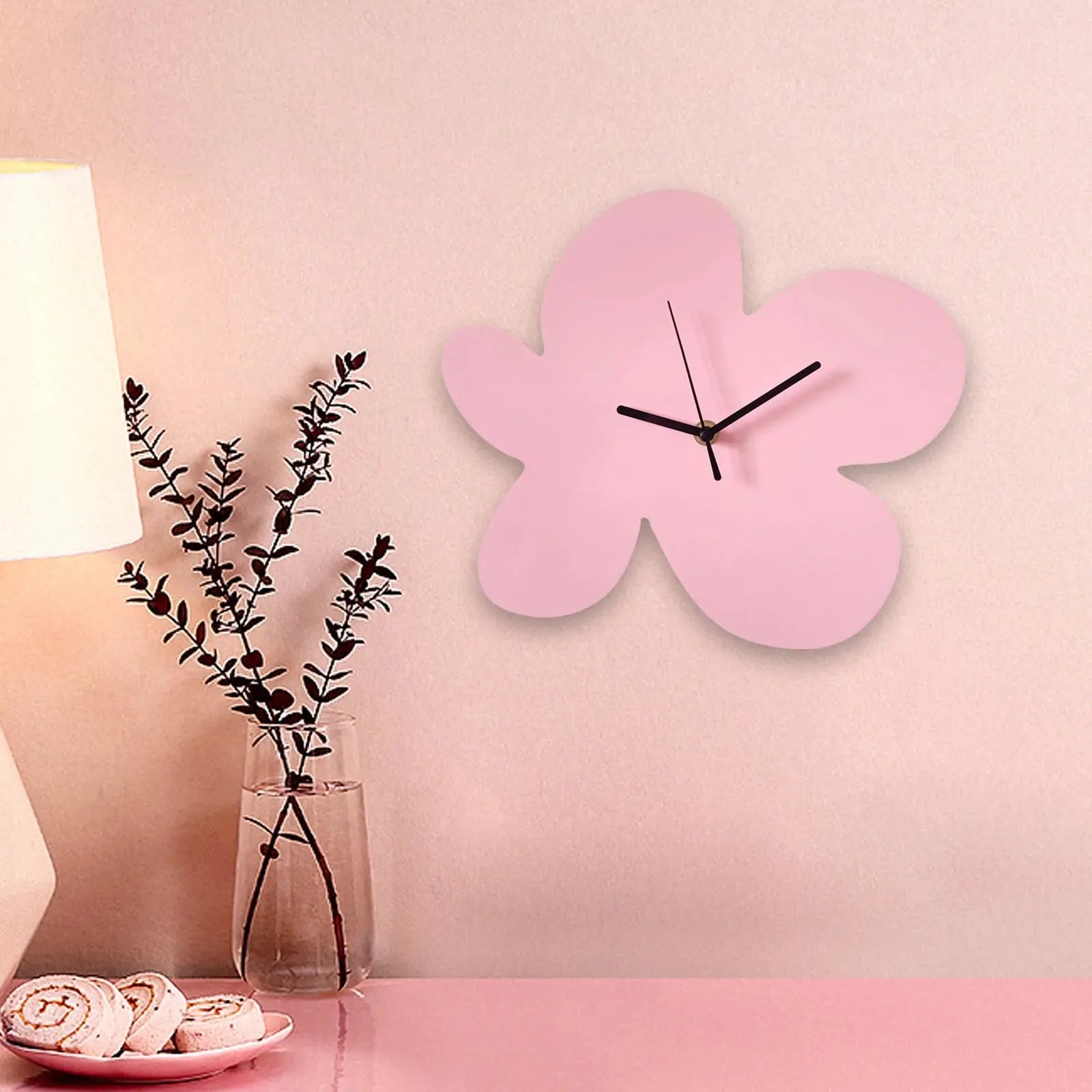 Horloge Murale Fleur
